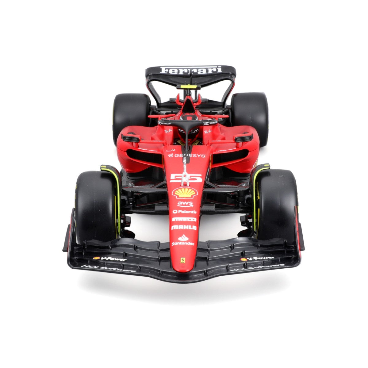 Bburago 1:18 F1 Car Model 2023 Ferrari SF-23 #55 Carlos Sainz