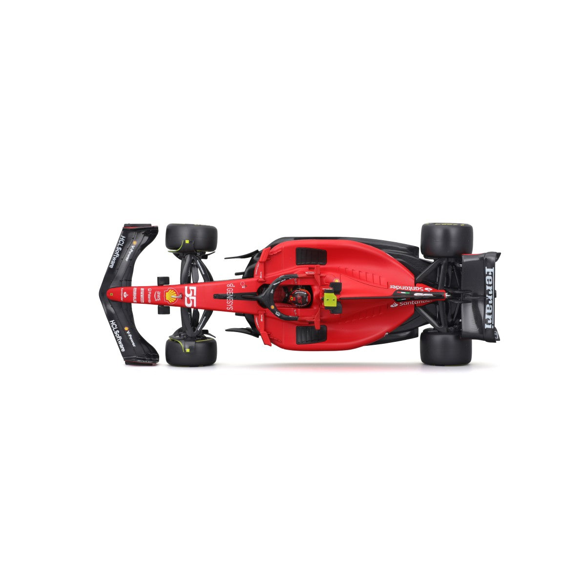 Bburago 1:18 F1 Car Model 2023 Ferrari SF-23 #55 Carlos Sainz