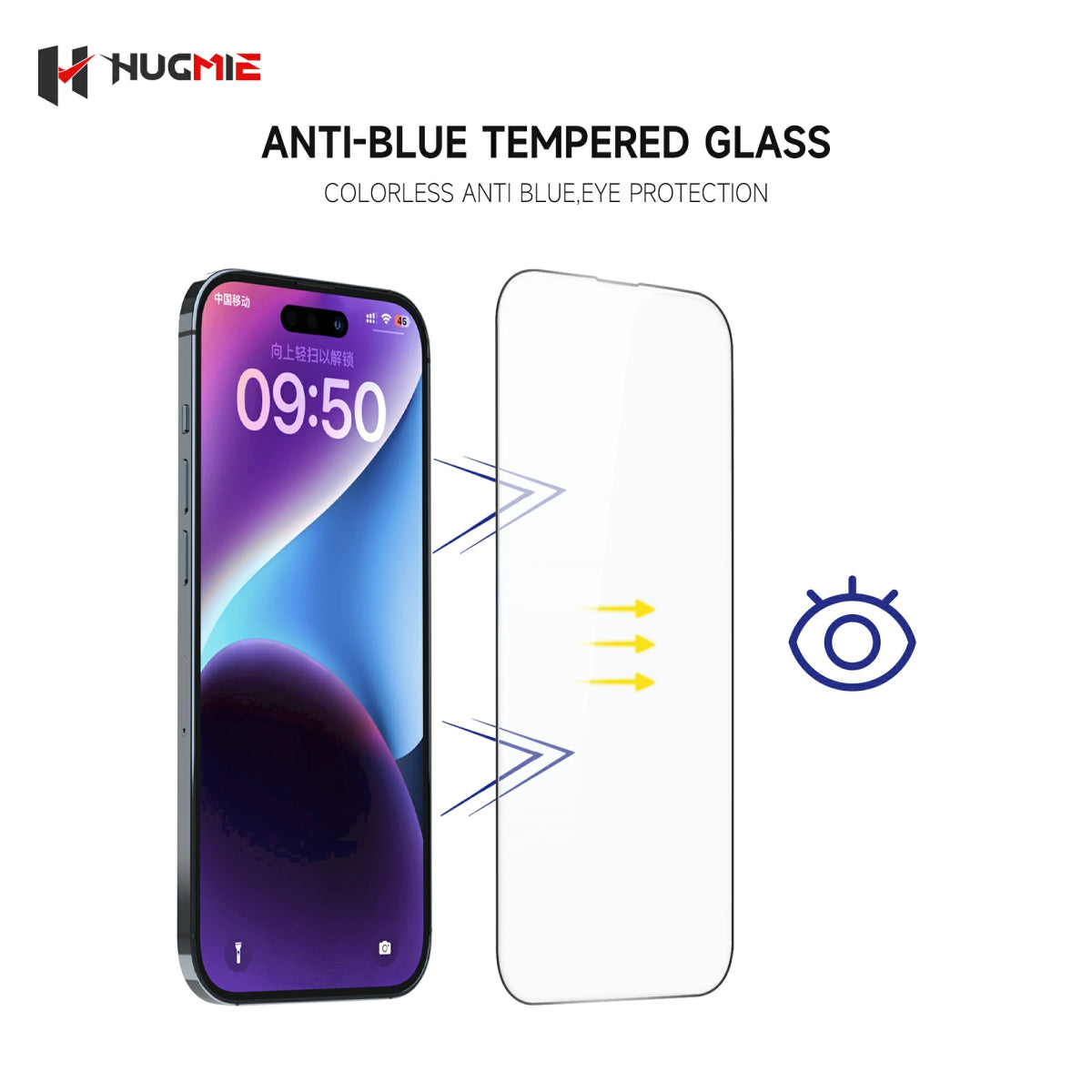 Hugmie® Anti-Blue Light (iPhone) Screen Protector