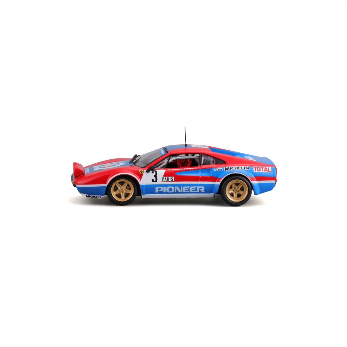 Bburago 1:43 Ferrari 308 GTB 1982 Alloy Model Car