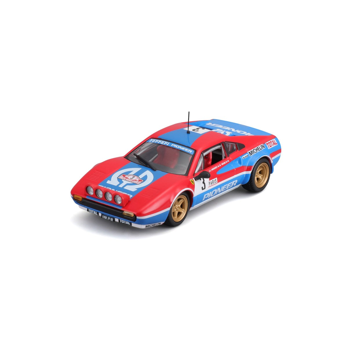 Bburago 1:43 Ferrari 308 GTB 1982 Alloy Model Car