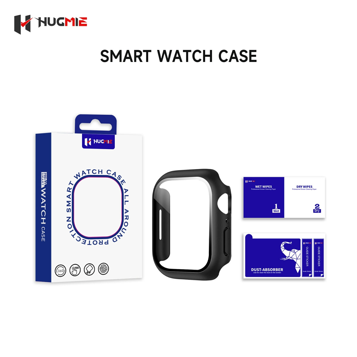 Hugmie® Protective Case with Screen Protector for iWatch