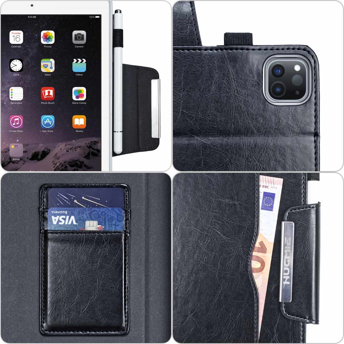 iPad Sensation Series Folio Leather Case