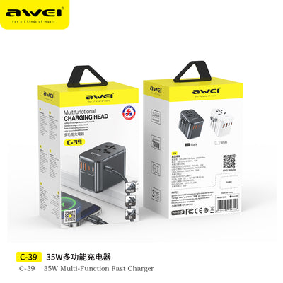 AWEI C-39 35W Multi-Function Fast Charger