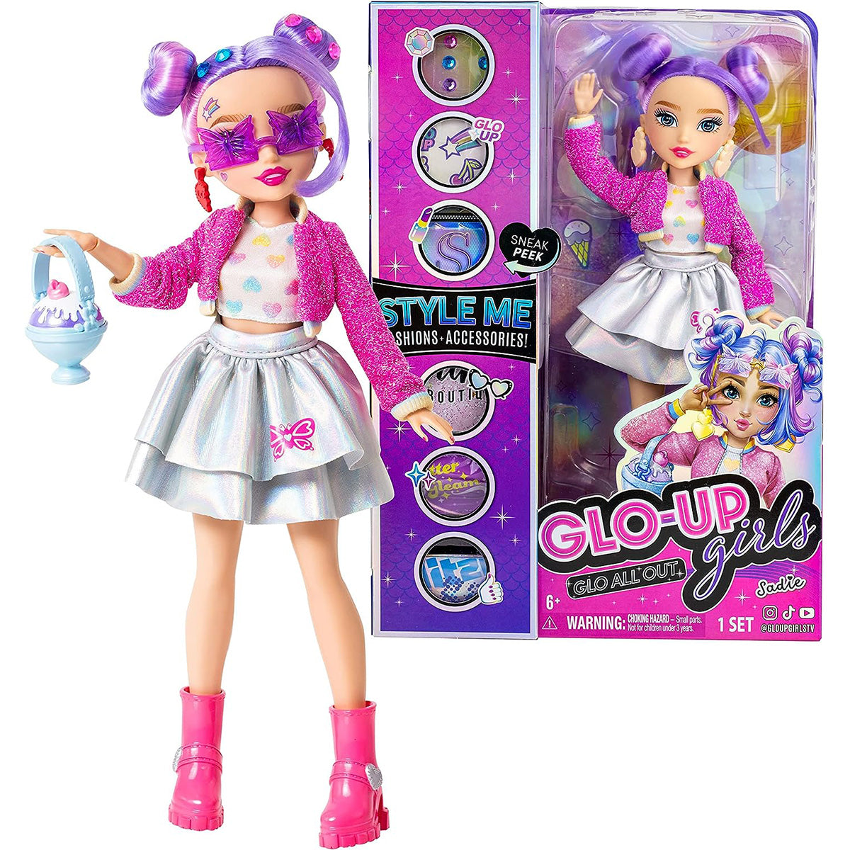 Far Out Toys GLO-UP Girl Dolls