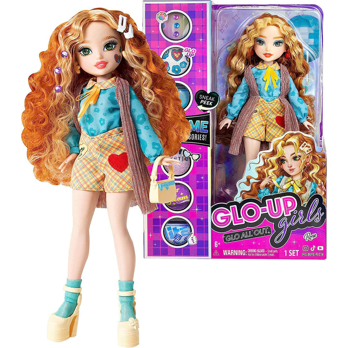 Far Out Toys GLO-UP Girl Dolls