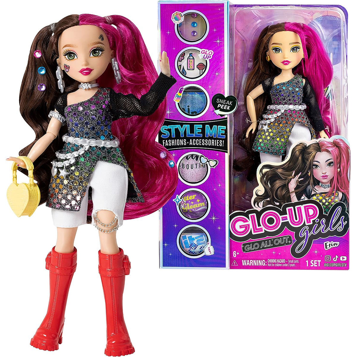 Far Out Toys GLO-UP Girl Dolls