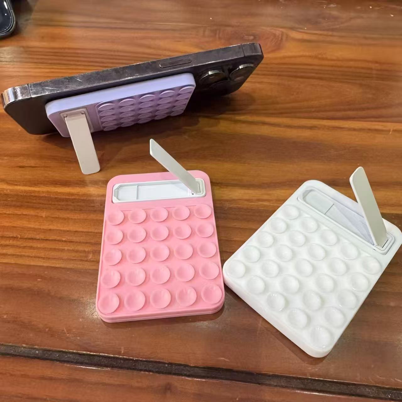 Double-Sided Silicone Suction Cup Phone Holder