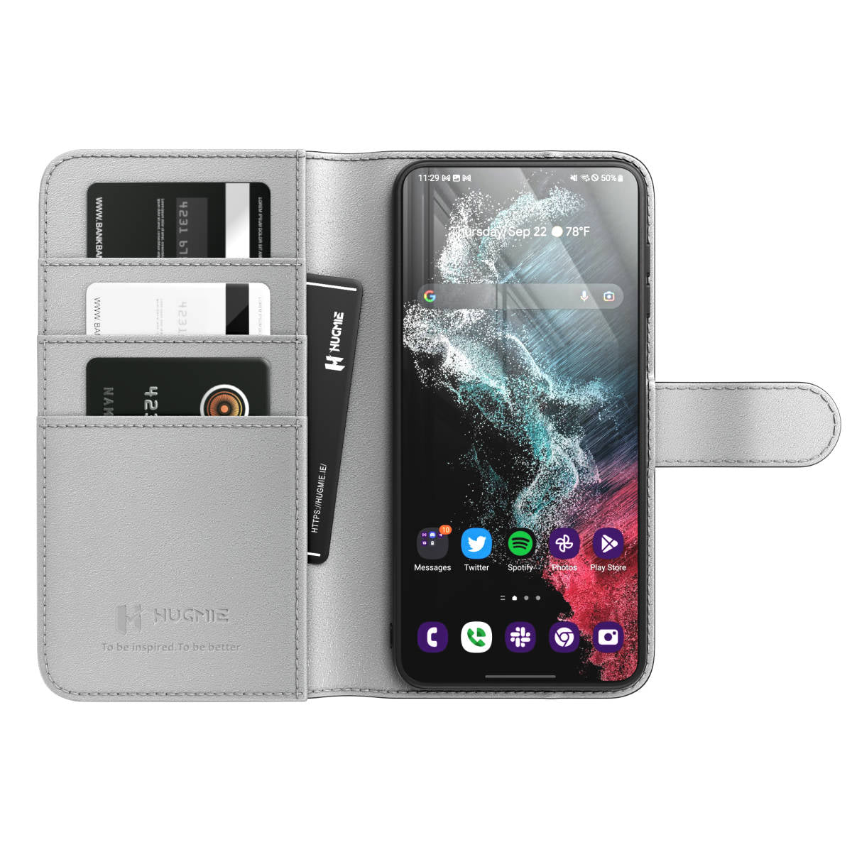 Leather Case Classic Samsung Series Folio