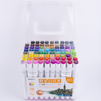 Double Tipped Marker Pen Set