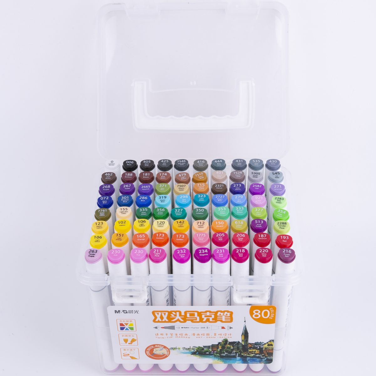 Double Tipped Marker Pen Set