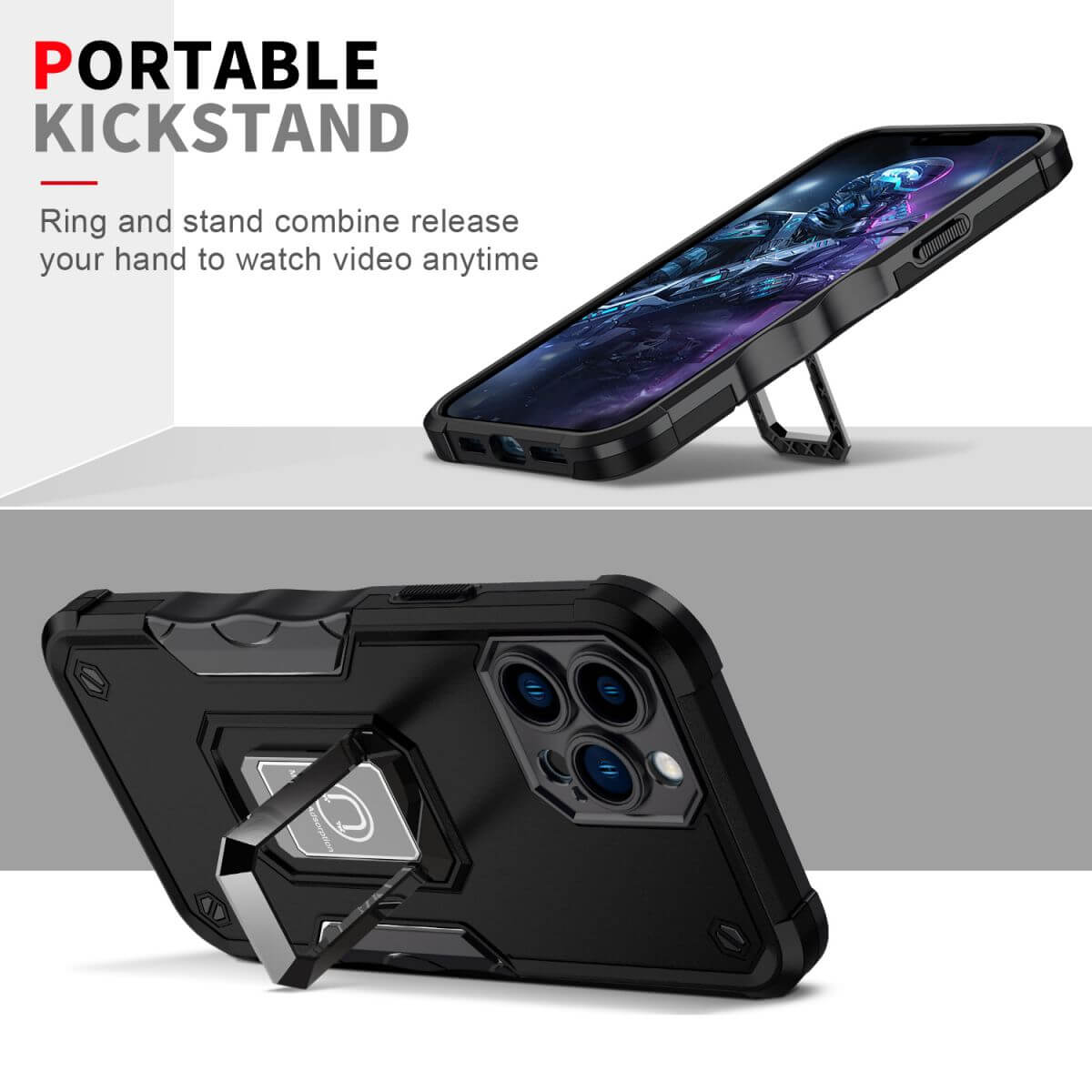 Pop Stand (iPhone) Magnetic Ring Case