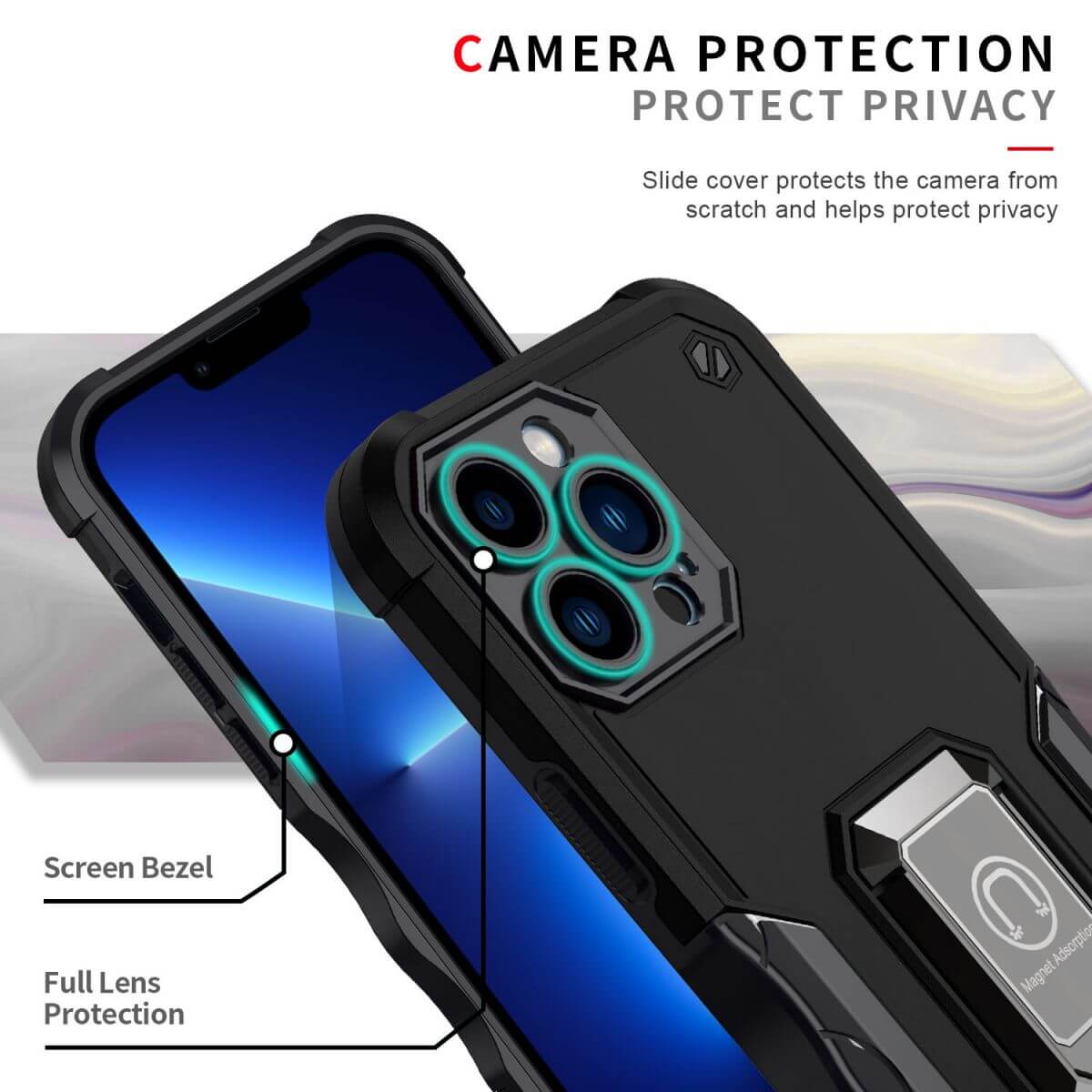 Pop Stand (iPhone) Magnetic Ring Case