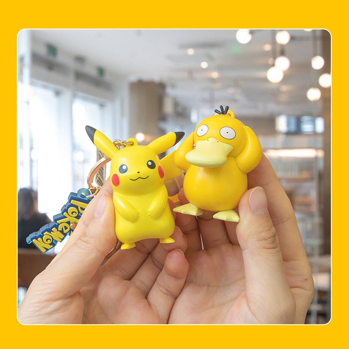 Pokemon Figure Cute Anime Keychain - HugmieToys