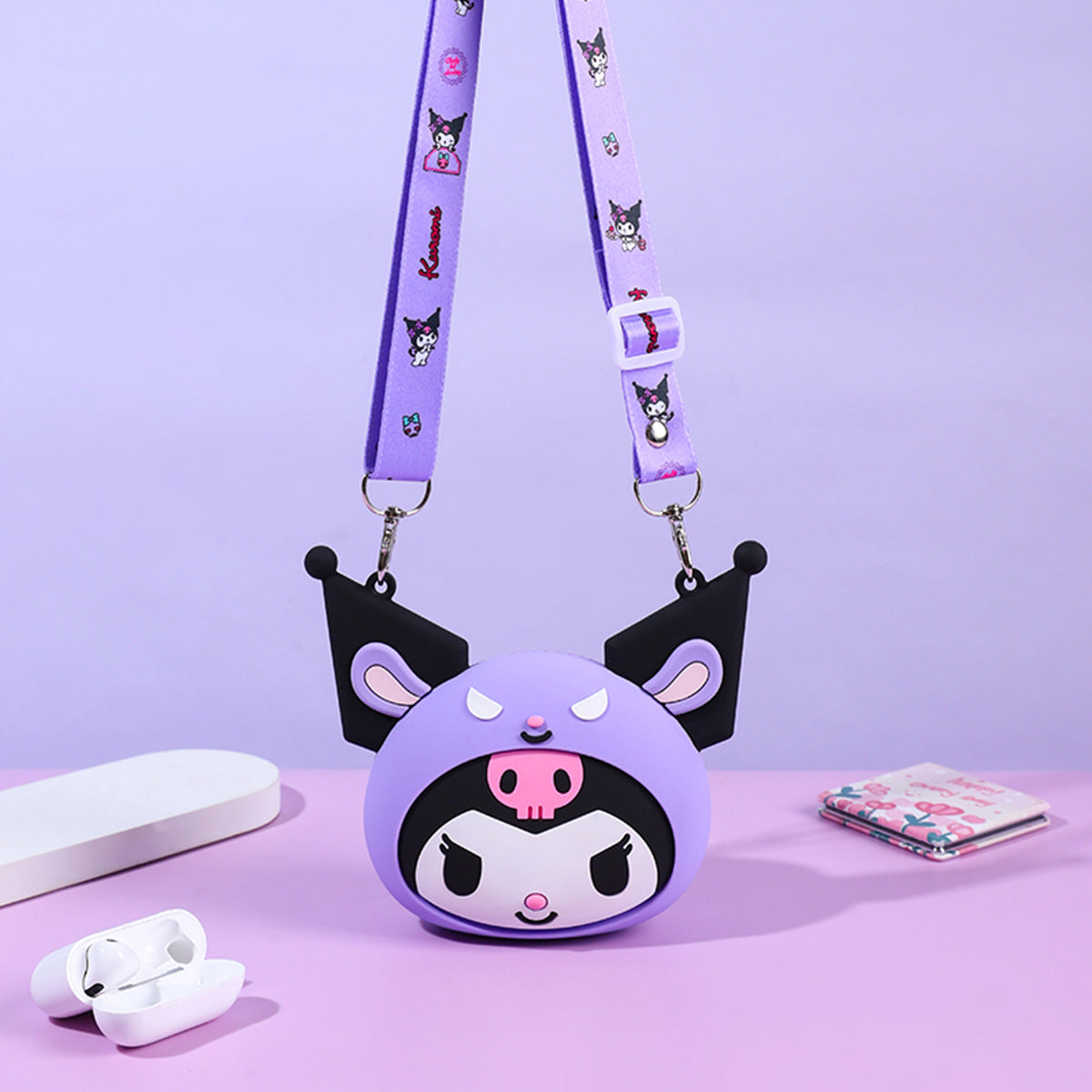 Sanrio Characters Mini Silicone Crossbody Bag - HugmieToys