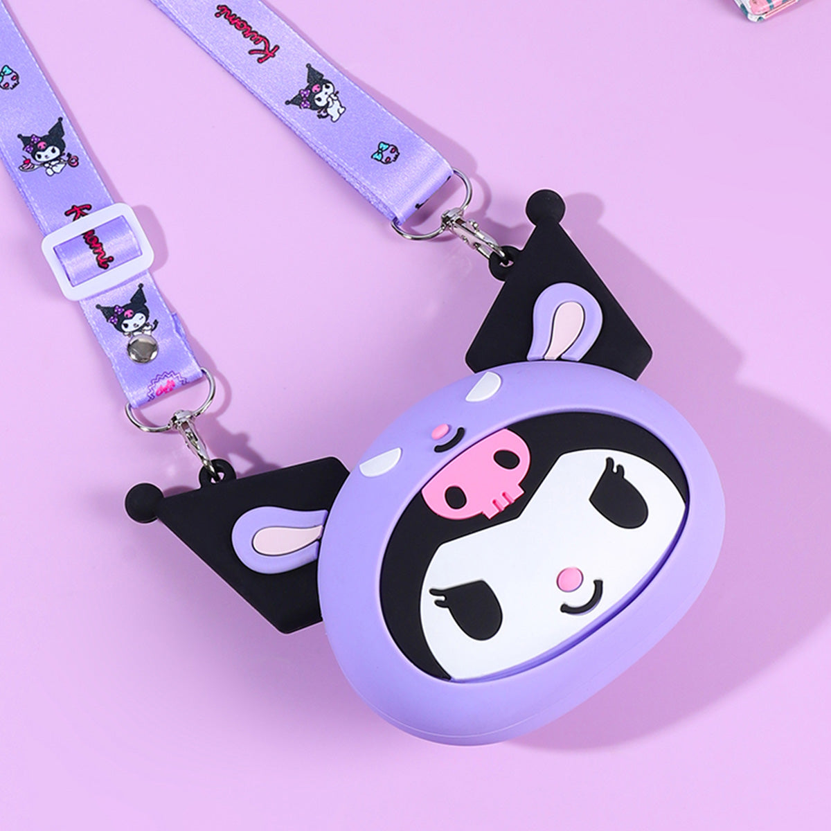 Sanrio Characters Mini Silicone Crossbody Bag - HugmieToys