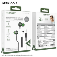 ACEFAST In-ear Wired Earphones with Mic