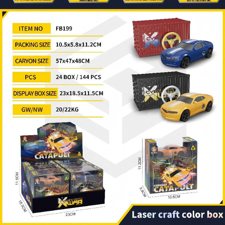FengBao Toy Car Model & Eggs