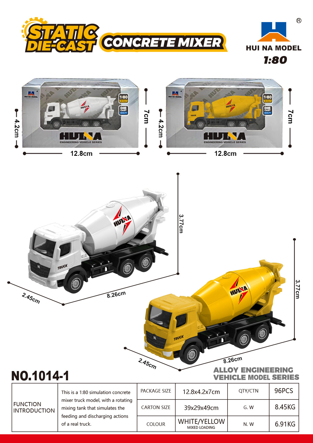 Huina Toy Cars & Trucks