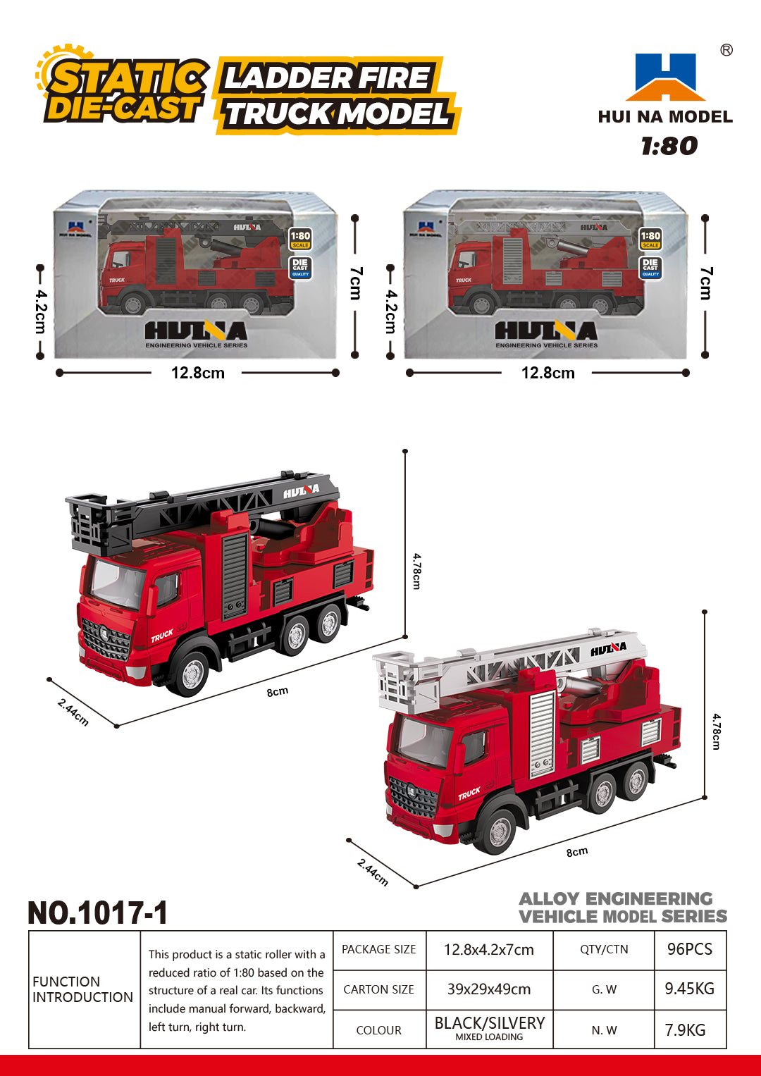Huina Toy Cars & Trucks