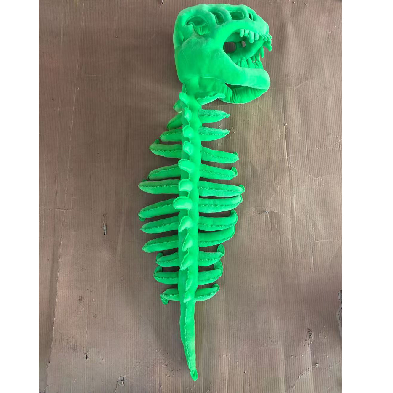 Dinosaur Skeleton Plush Headgear