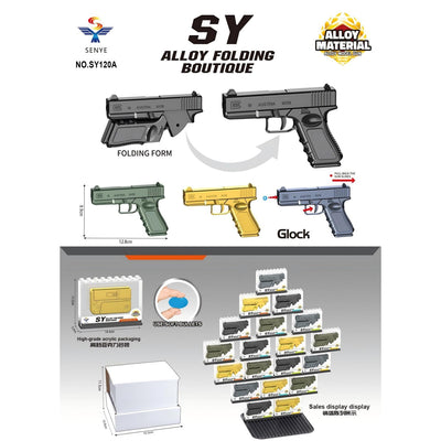 SENYE Half Die-Alloy Soft Bullet Gun Model