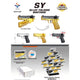 SENYE Half Die-Alloy Soft Bullet Gun Model