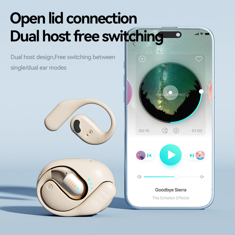 BASS AI-2 AI Translation Open Earphones