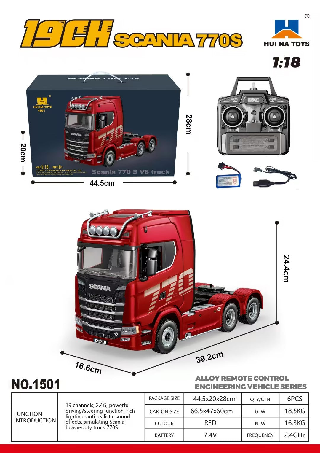 Huina Remote Control Cars