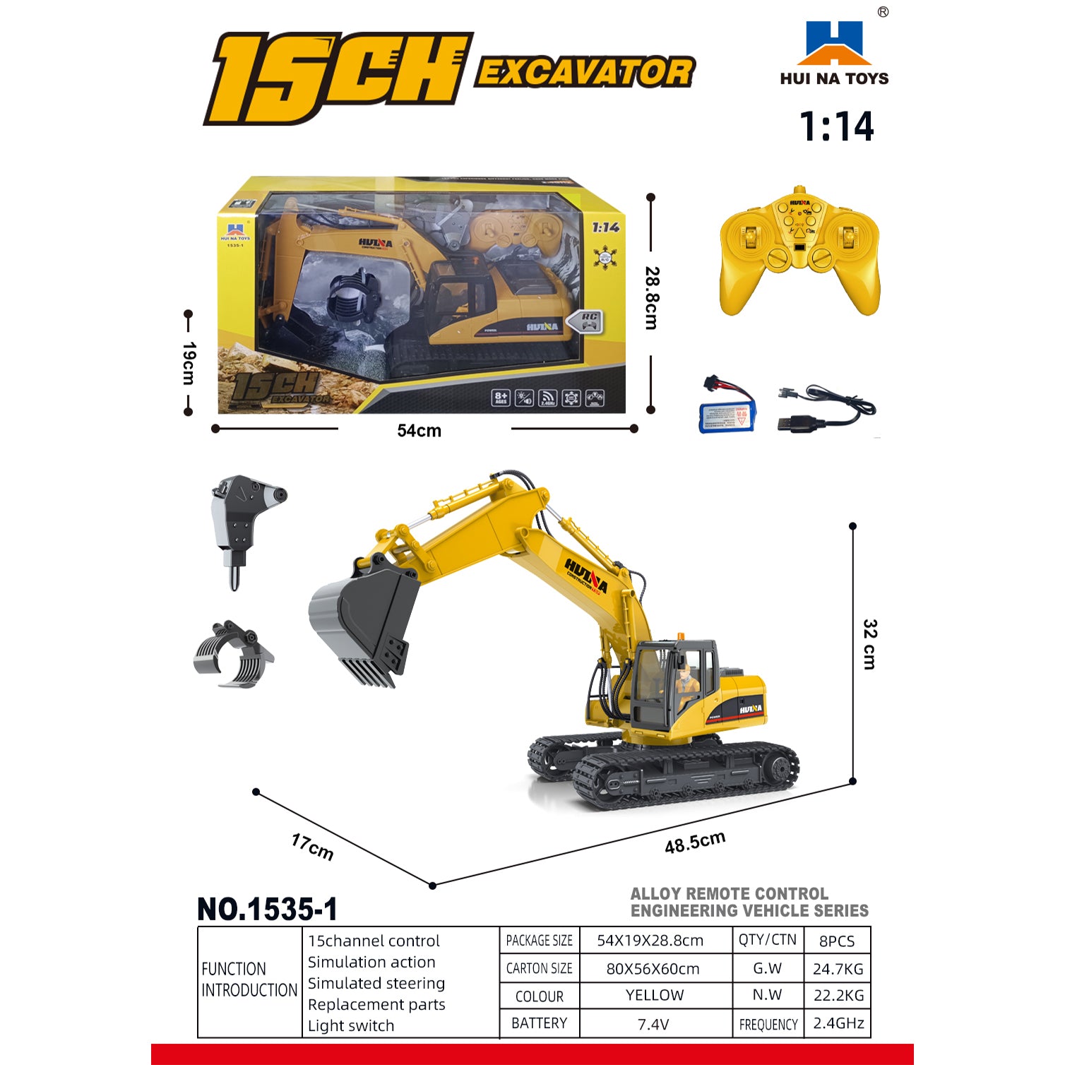 Huina Remote Control Cars