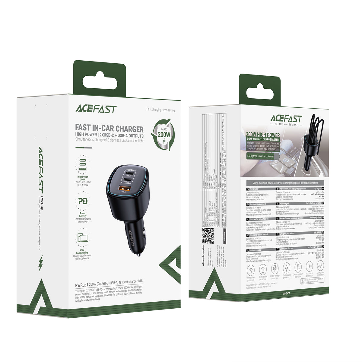 ACEFAST Car BT FM Transmitter
