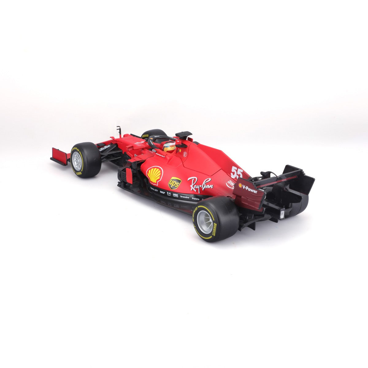 Bburago 1:18 Ferrari F1 Car Model 2021 SF21