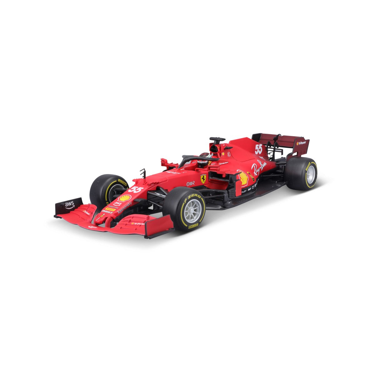 Bburago 1:18 Ferrari F1 Car Model 2021 SF21