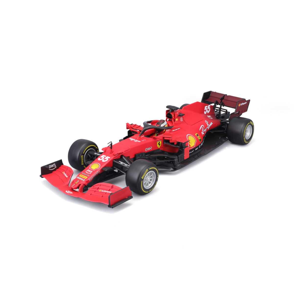 Bburago 1:18 Ferrari F1 Car Model 2021 SF21