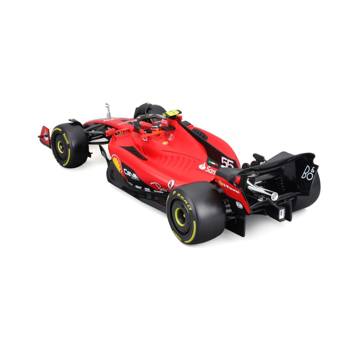 Bburago 1:18 F1 Car Model 2023 Ferrari SF-23 #55 Carlos Sainz