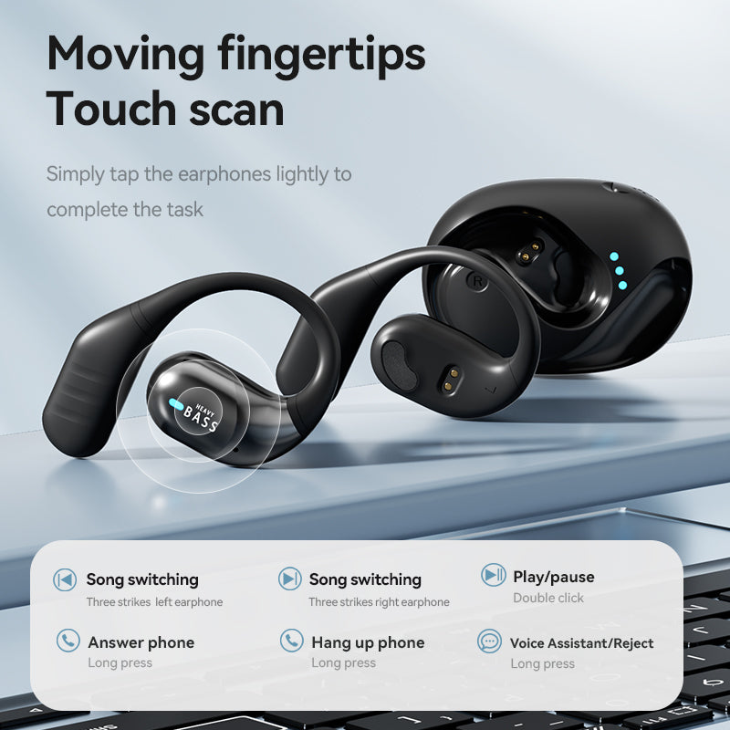 BASS AI-2 AI Translation Open Earphones
