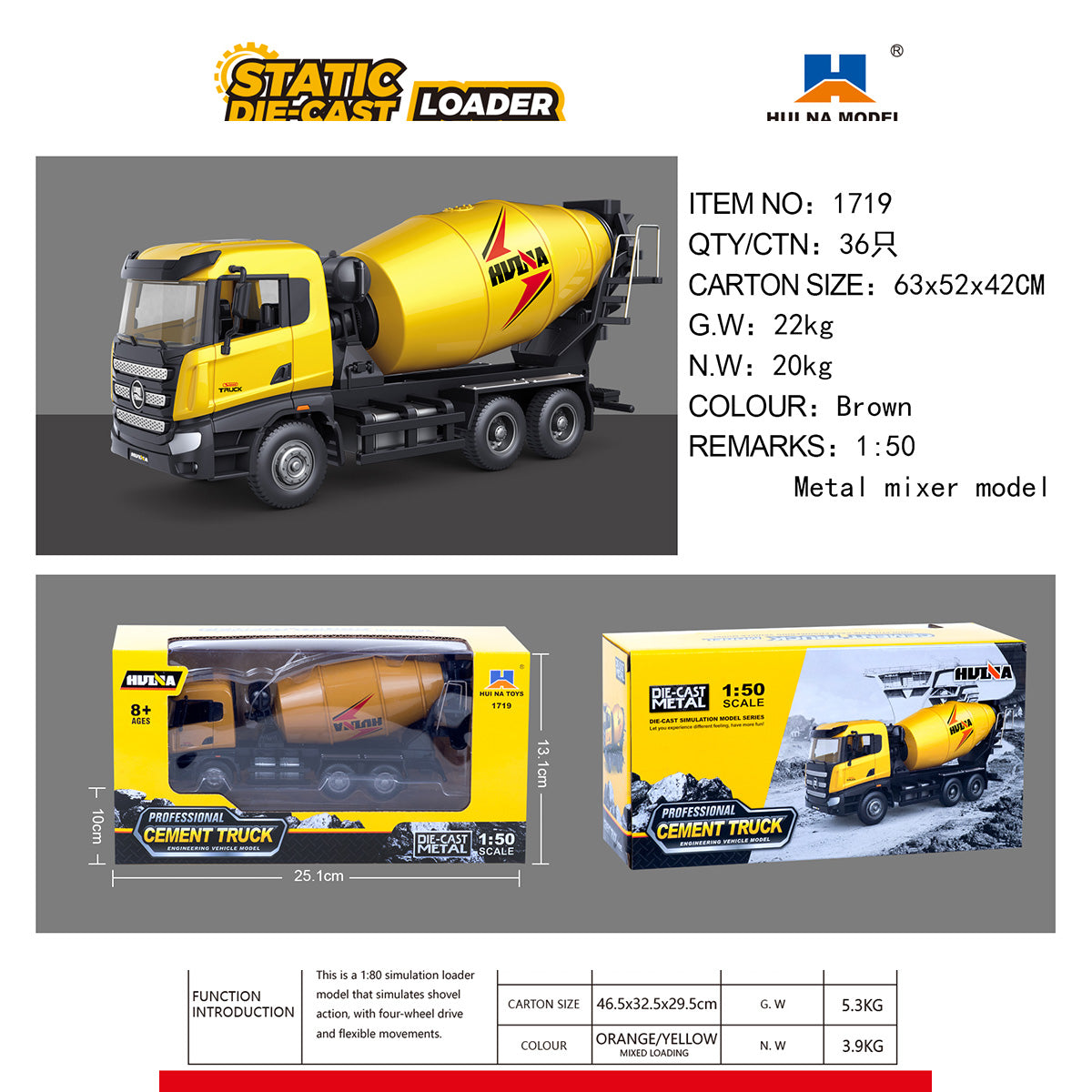 Huina Toys Cars & Trucks