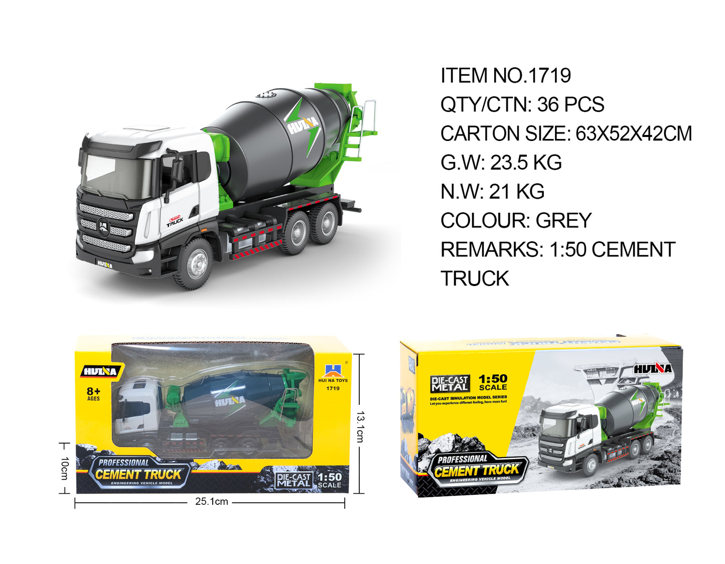 Huina Alloy Vehicles Model