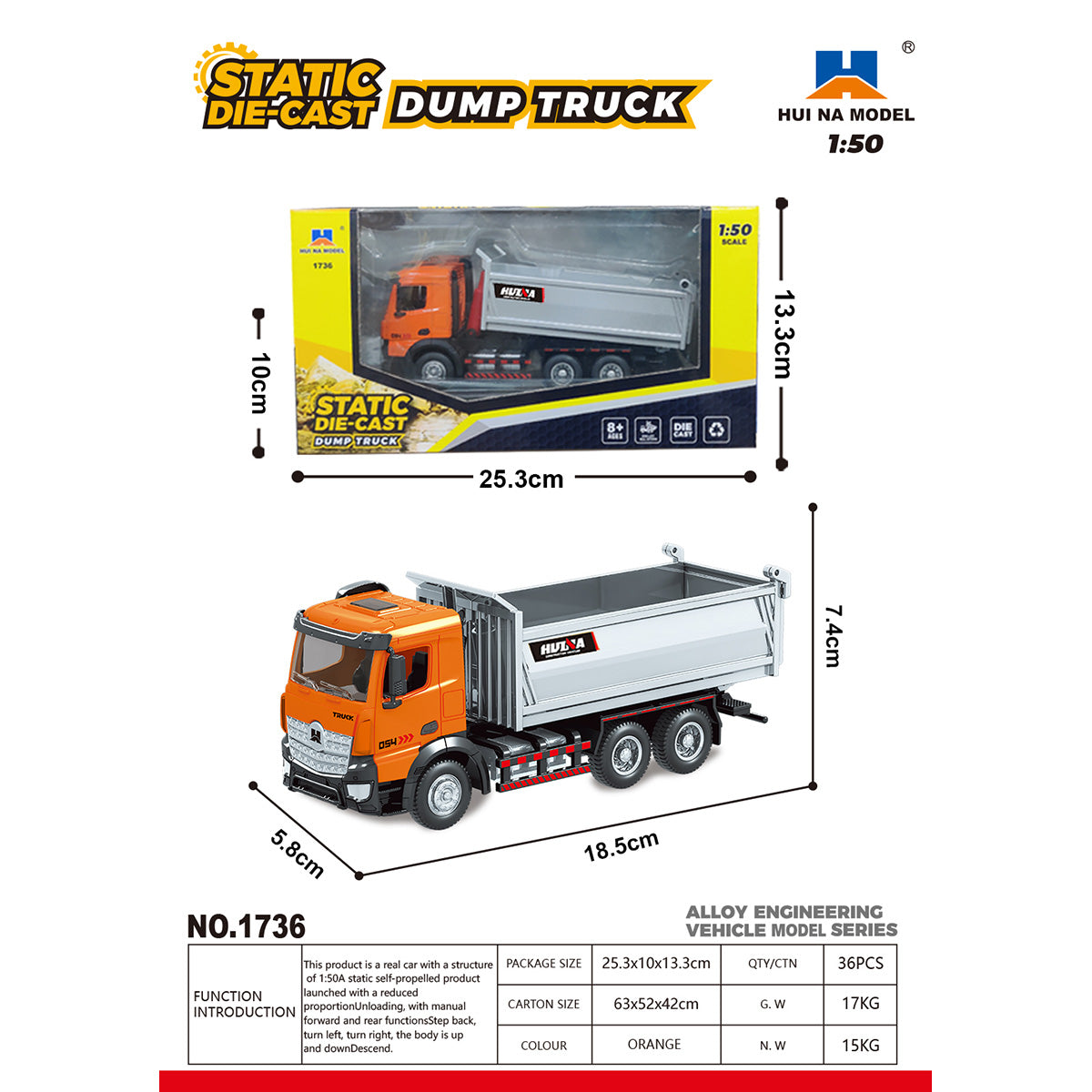 Huina Toys Cars & Trucks