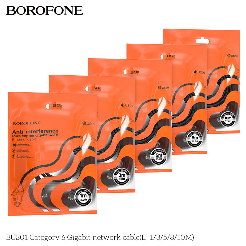 BOROFONE BUS01 Category 6 Gigabit Network Cable