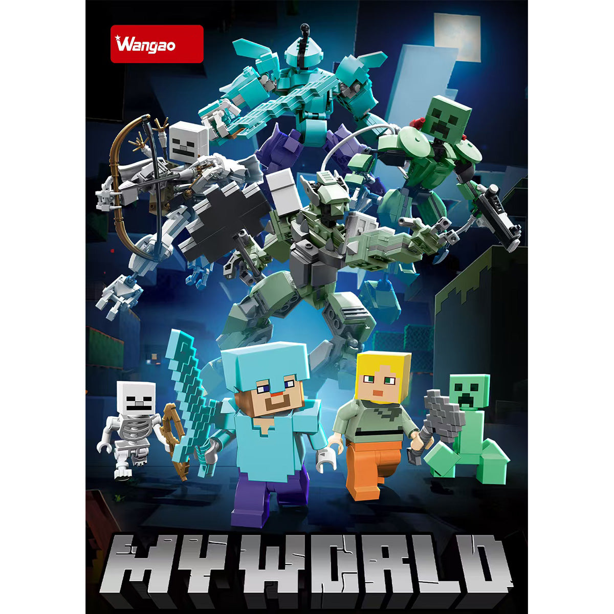 Wangao Robot Bear Brick