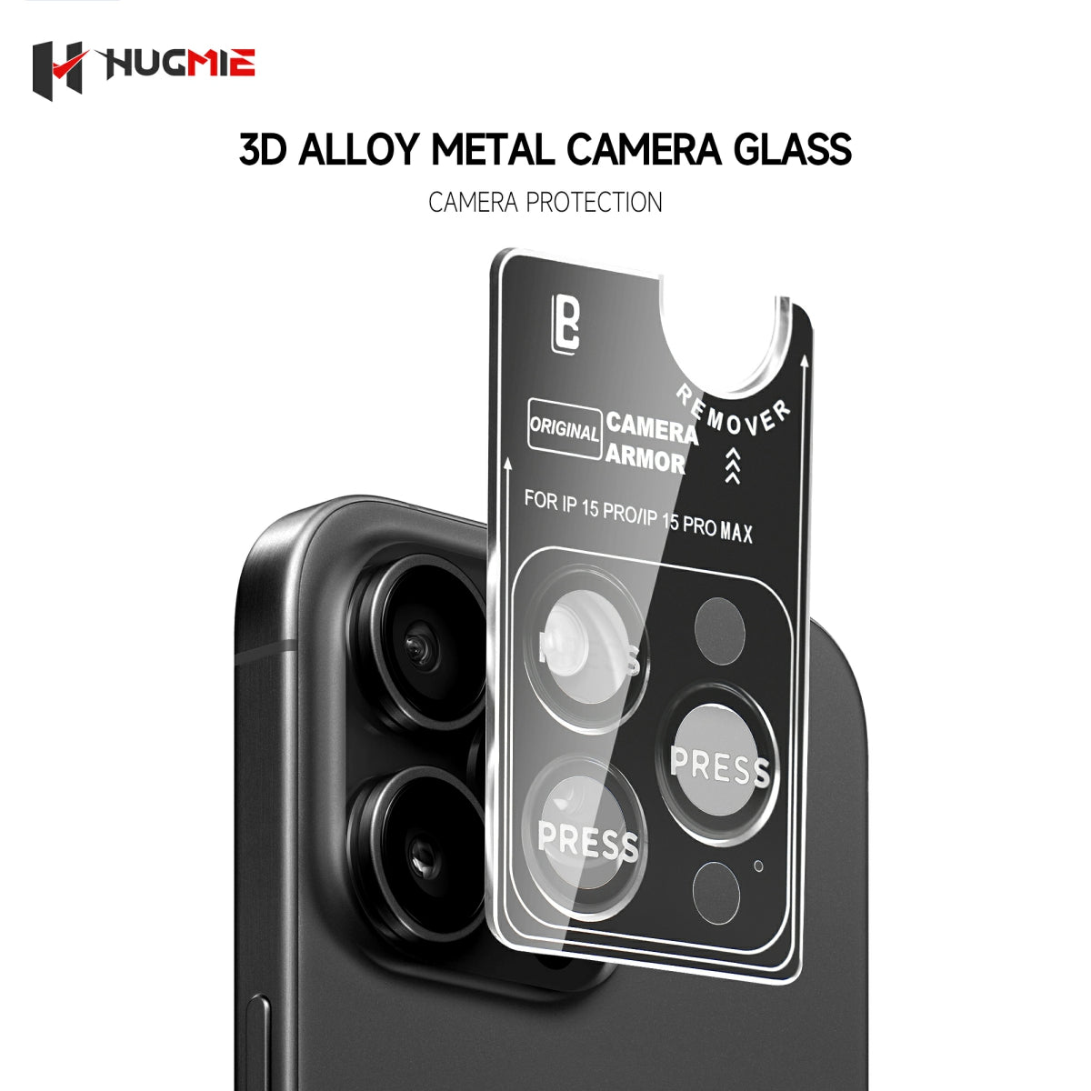 Hugmie® Metal Camera Protector for iPhone