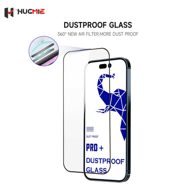 Hugmie® Dustproof Glass Screen Protector for iPhone