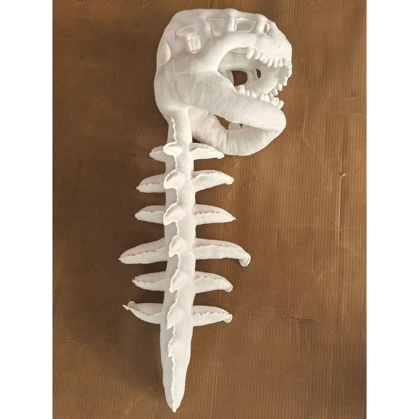 Dinosaur Skeleton Plush Headgear