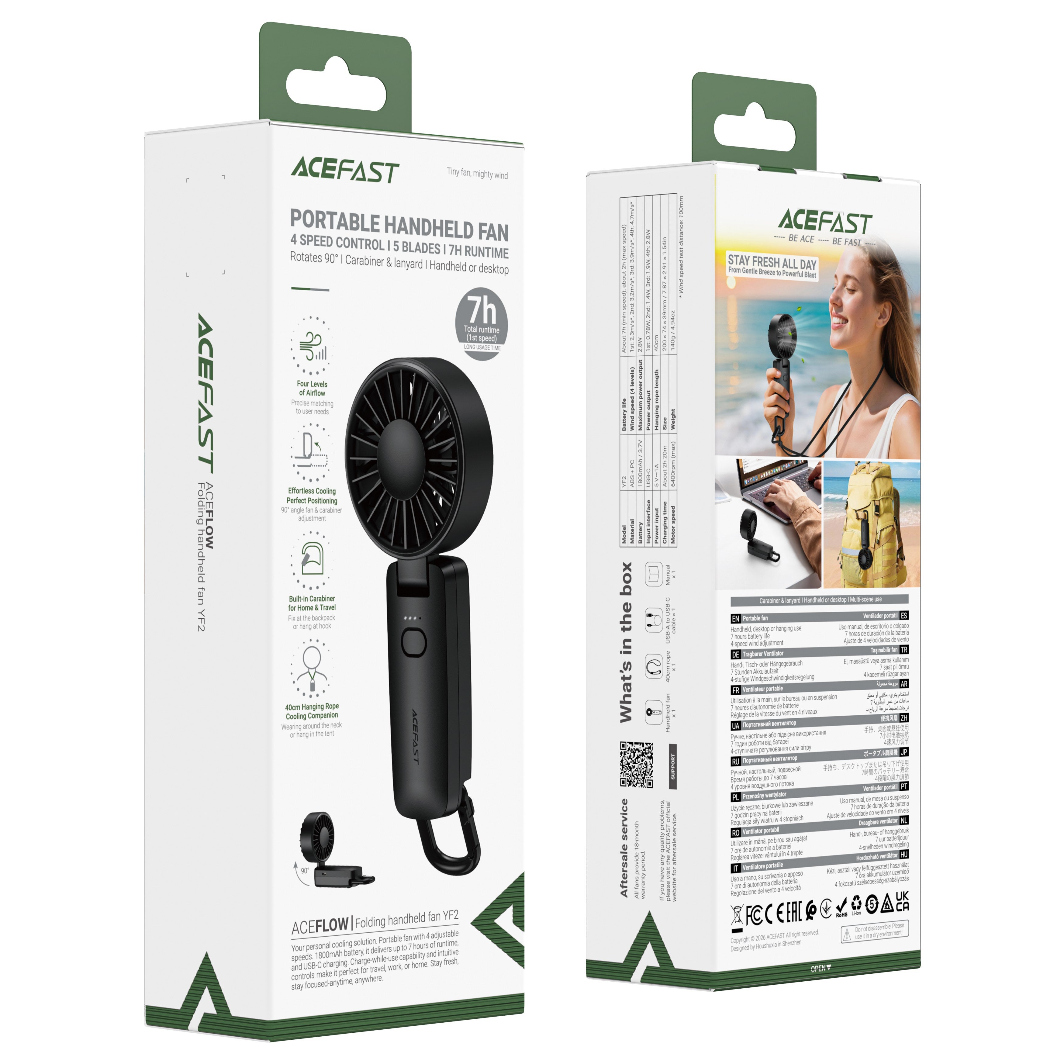 ACEFAST Handheld Fan