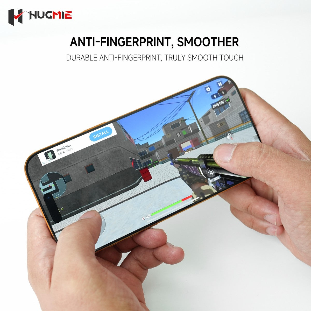 (10pcs/pack) Hugmie® 2.5D Glass (iPhone/Samsung) Screen Protector