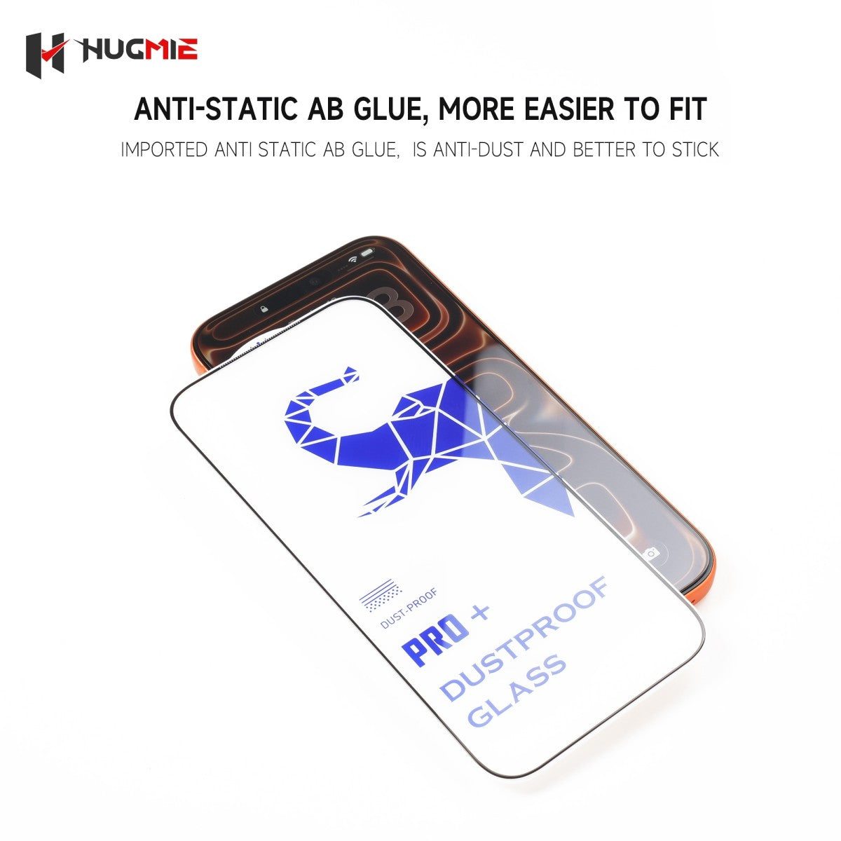 (10pcs/pack) Hugmie® Dustproof Glass (iPhone/Samsung) Screen Protector