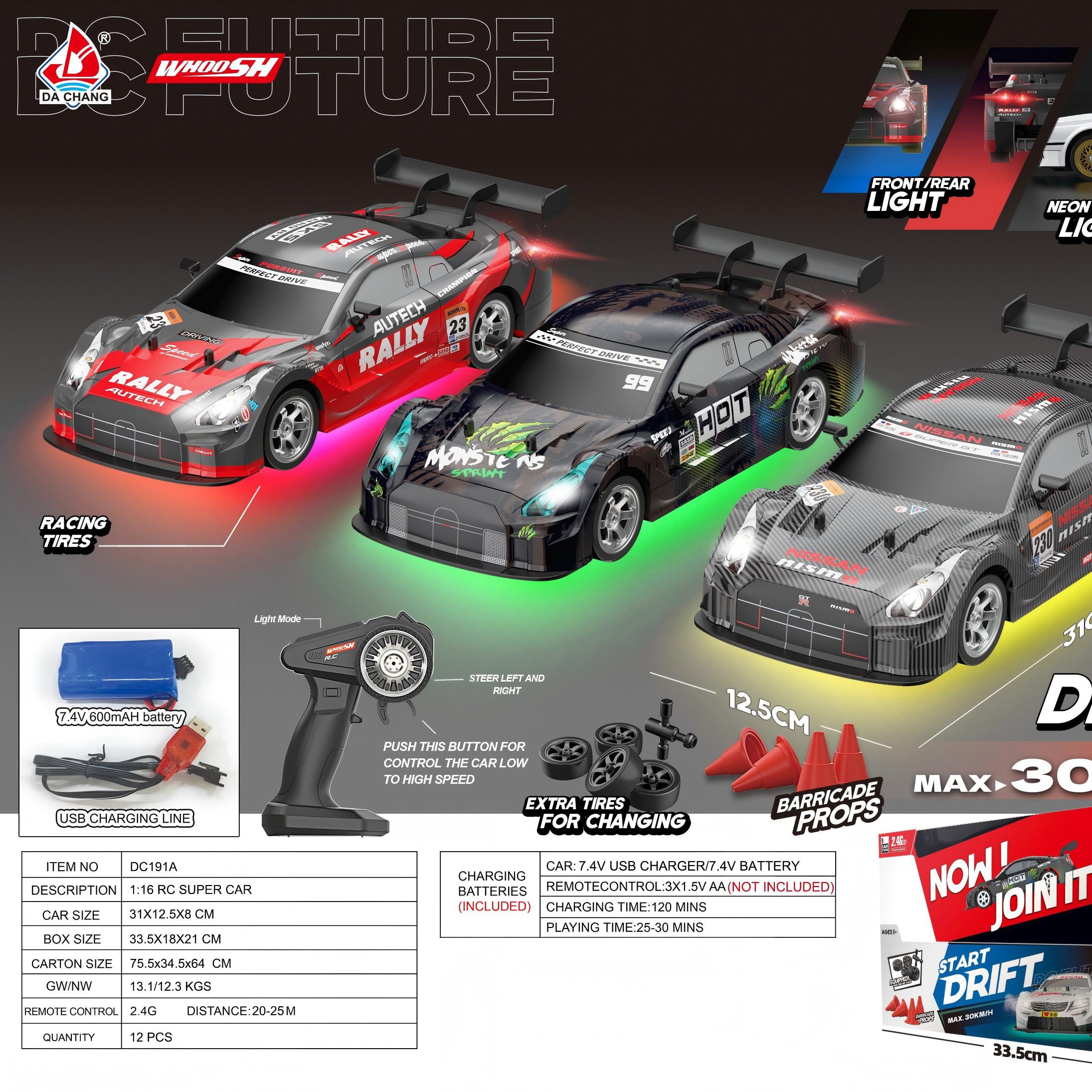 DA CHANG RC Super Car