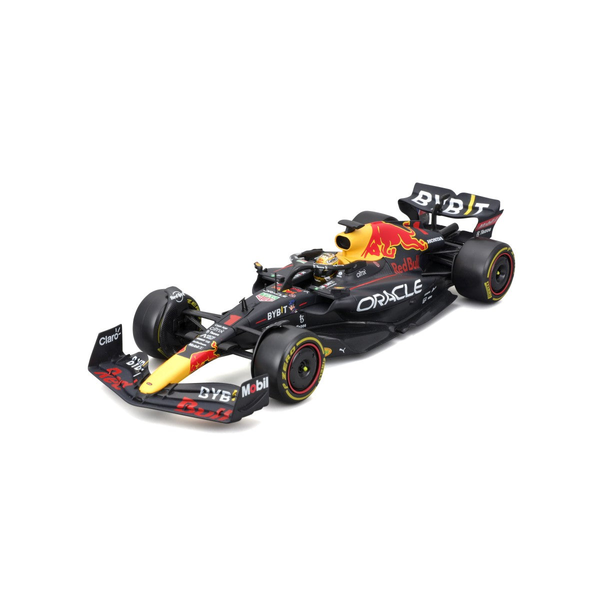 Bburago 1:24 F1 Car Model Red Bull Racing RB18 #1 Verstappen Champion 2022