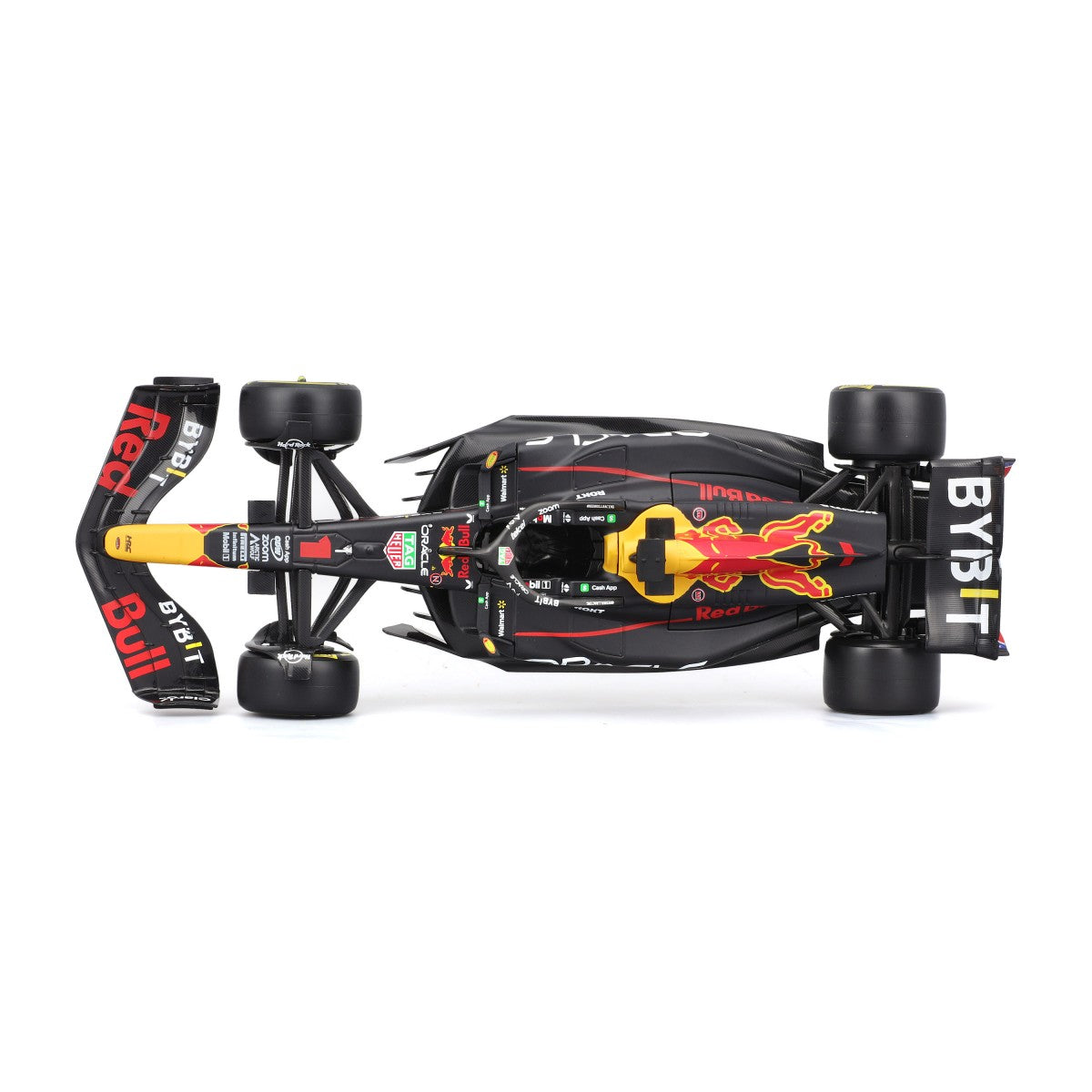 Bburago 1:24 F1 Car Model Red Bull Racing RB19 #1 Max Verstappen w/Figurine